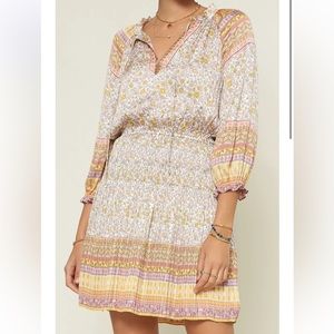 SOLD Current air Silk Mini Dress size M